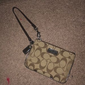 Coach wristlet